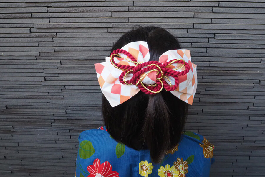 七五三 手作り 髪飾り 3歳 7歳 着物