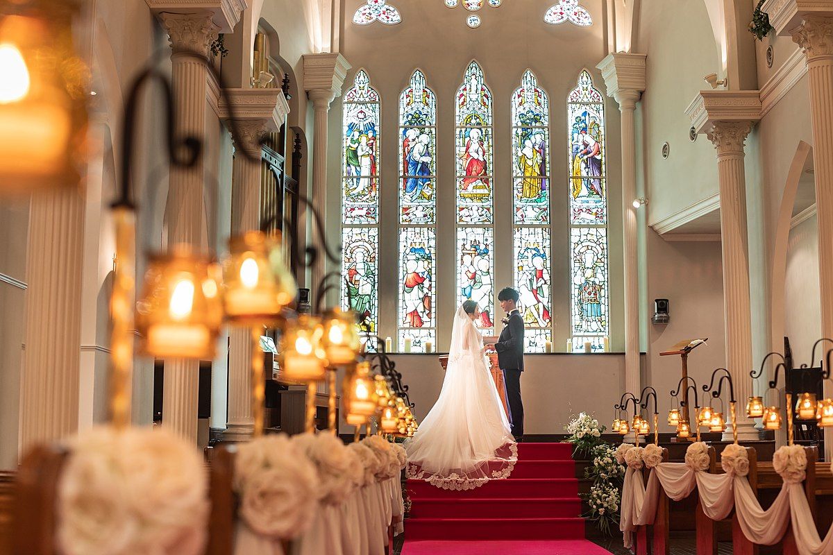 本物の教会で、フォトウェディング - ローズガーデンクライスト教会 公式 北海道札幌の結婚式場