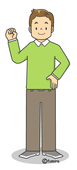 お父さん 2種 の無料フリーイラスト咲くっとイラスト さくっといらすと