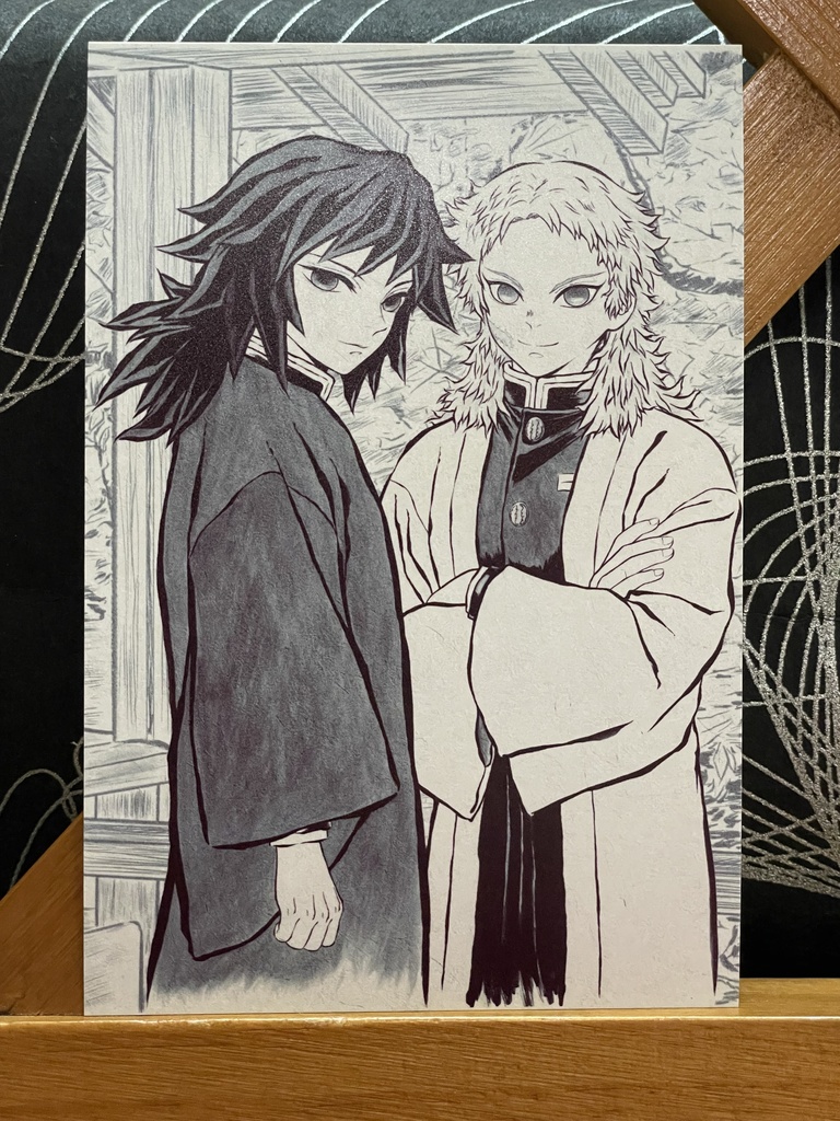 冨岡義勇 錆兎 鬼滅の刃 柱稽古編 「義勇と錆兎」背景