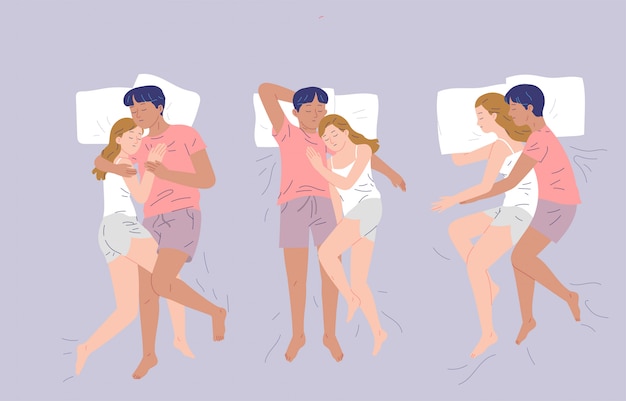 280 ベッド カップル High Res Illustrations - Getty Images