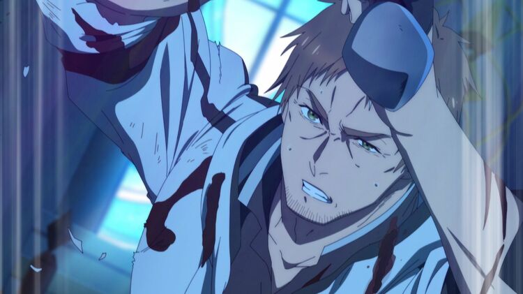 052、くたびれた中年刑事の立ち絵SKIMA スキマ