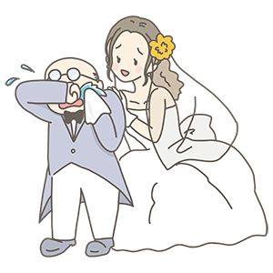 ウエディングカウンター福島 - 父娘の挙式入場前のほんの一瞬の緊張がほぐれる瞬間❗️ウエディングカウンター福島ウェディングウェディングレポウェディングドレス結婚式結婚式プロデュースオリジナルウェディング楽しい結婚式人前式結婚式入場