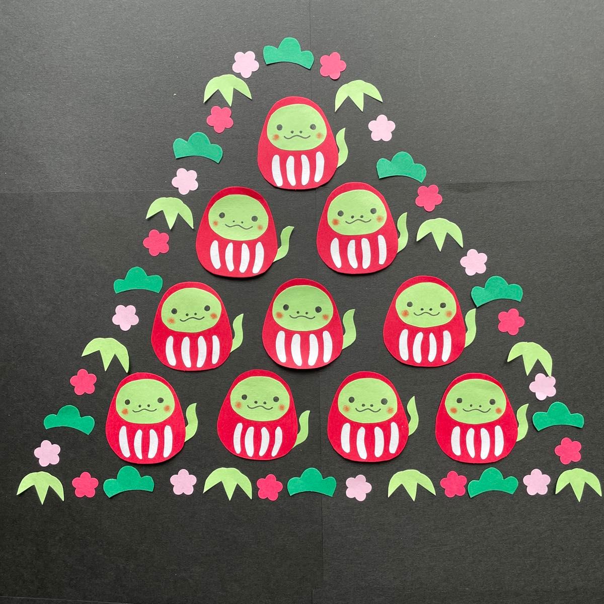 巳年 絵馬制作TikTok