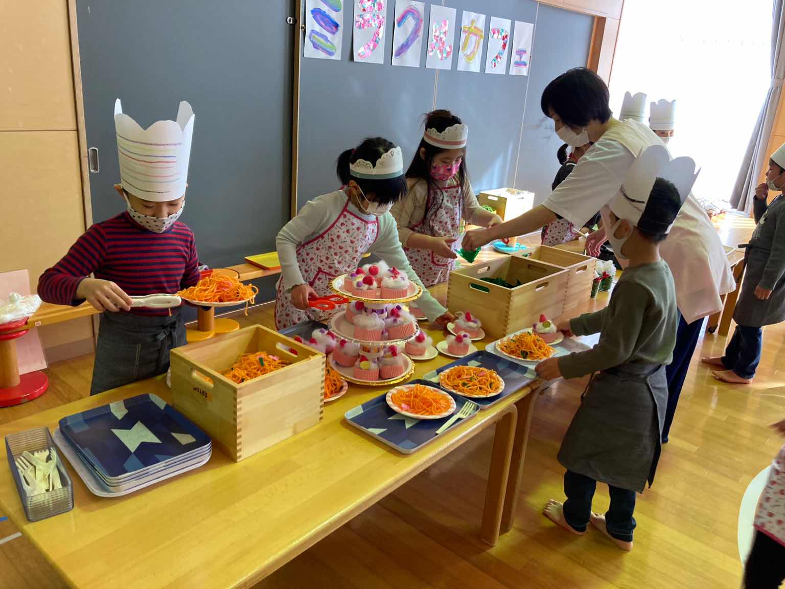 お店屋さんごっこ??学校法人麻生学園 宮竹幼稚園