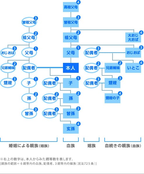 親等」の数え方を知っていますか？ 遺産相続などの場面で必要な知識を解説相続会議