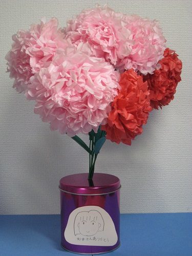 母の日 手作りプレゼント♡ - YouTube