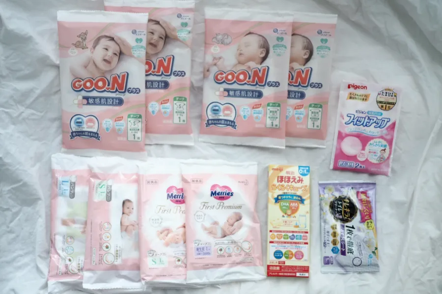 赤ちゃん＆ママに無料サンプルがもらえる一覧