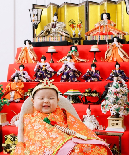 お雛様 3D-0100雛人形 かわいい ひな人形 コンパクト 桃の節句 初節句 女の子 おひなさまおしゃれ インテリア ひなにん