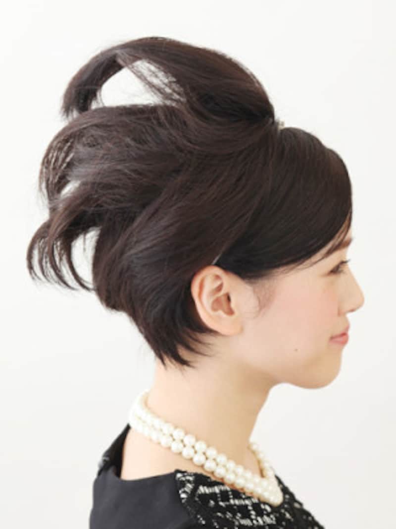 結婚式のお呼ばれゲストの髪型 ショート 和装などアレンジ5選