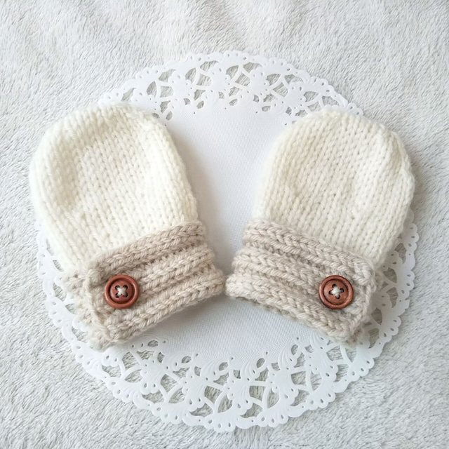 無料型紙 ミトンとクマ耳帽子 作り方ハンドメイド- 初マタブログ〜マタニティライフ&自宅安静の暇つぶし