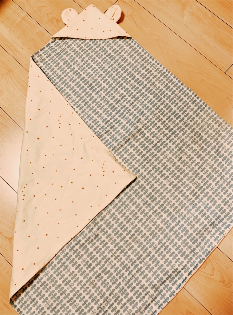 楽天市場カット済 刺繍風フラワー 国産おくるみ カット済 ベビー 手作り キット 初心者 おくるみ 手作りキット 春 退院 かわいい 赤ちゃんガーゼ 簡単 手芸キット 3重ガーゼ 5重ガーゼ 手縫い 新生児 シンプル フード ハンドメイド ベビーグッズ ダブルガーゼ