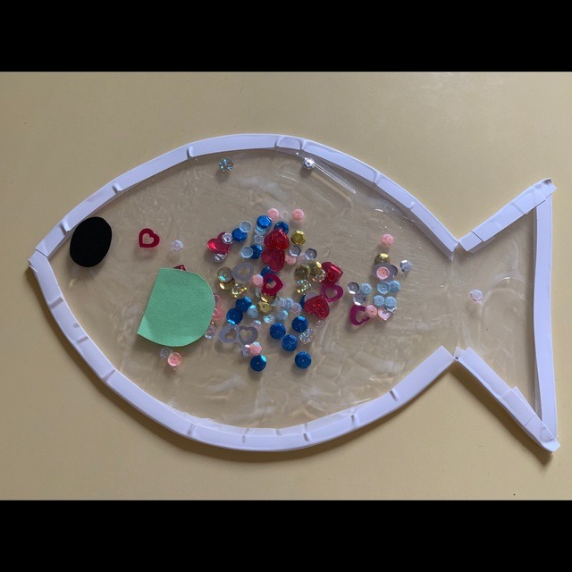 壁面飾り 保育園お魚壁面お魚釣り室内あそび行事作品展海の生き物