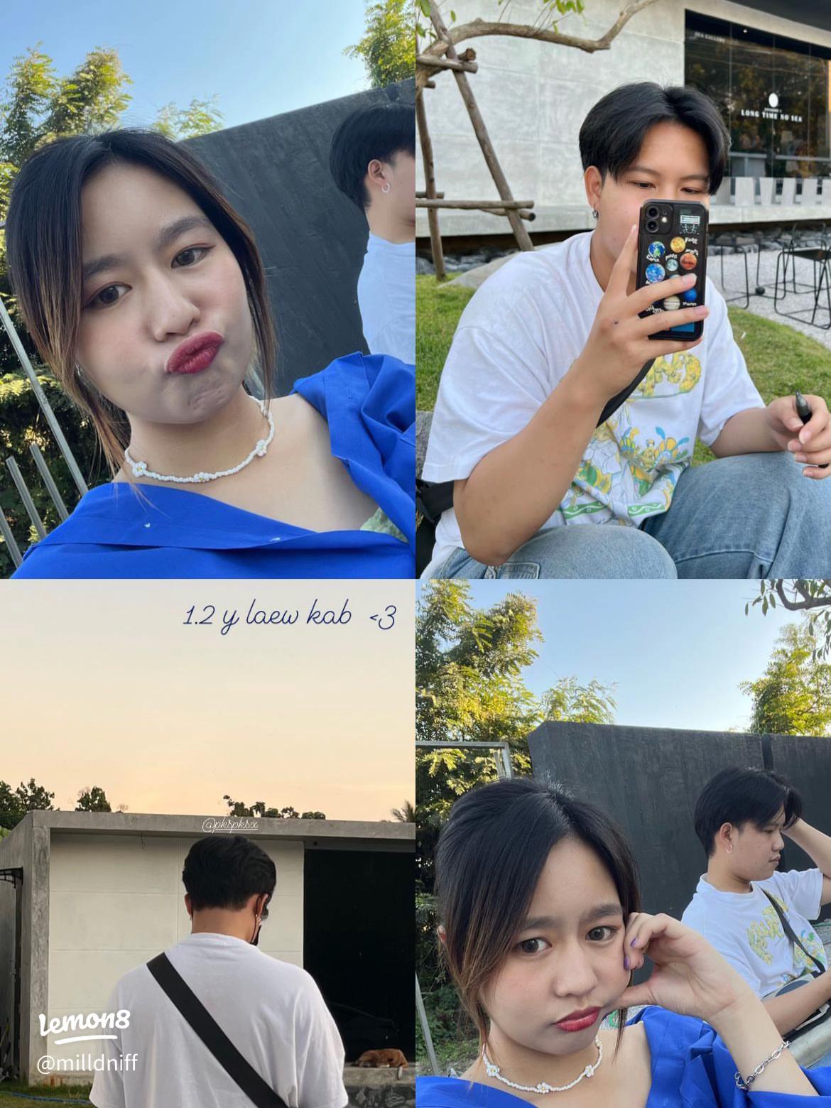 カップル記念日 おしゃれストーリー 作り方半年TikTok