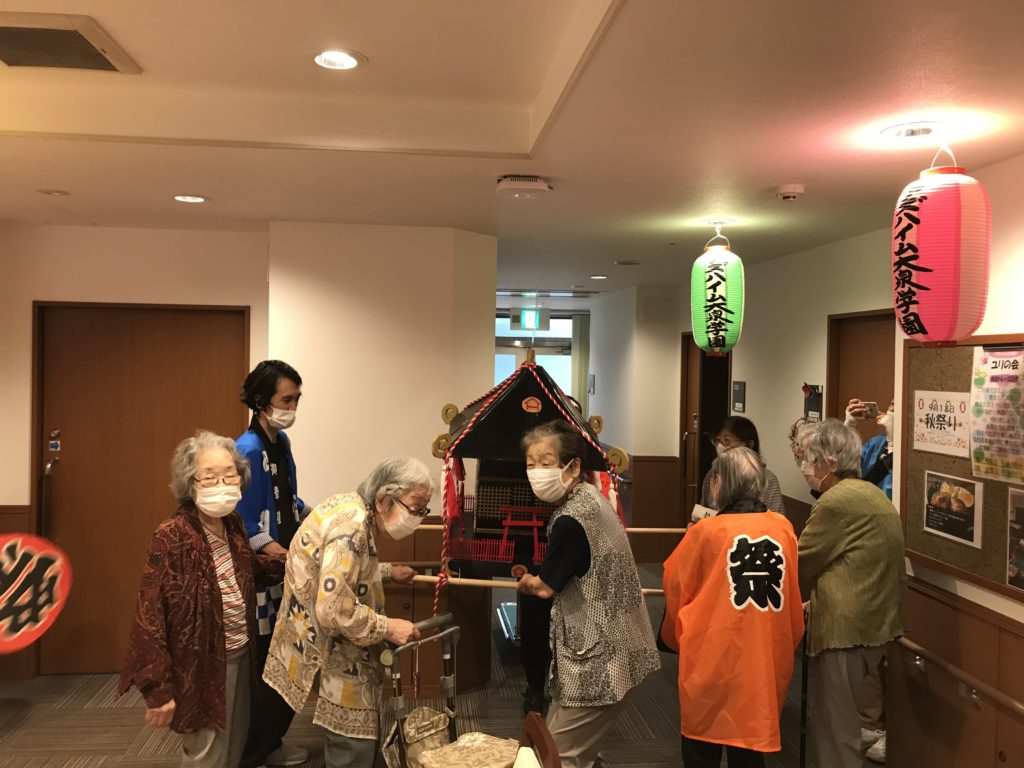 高齢者施設クリスマス会出し物TikTok