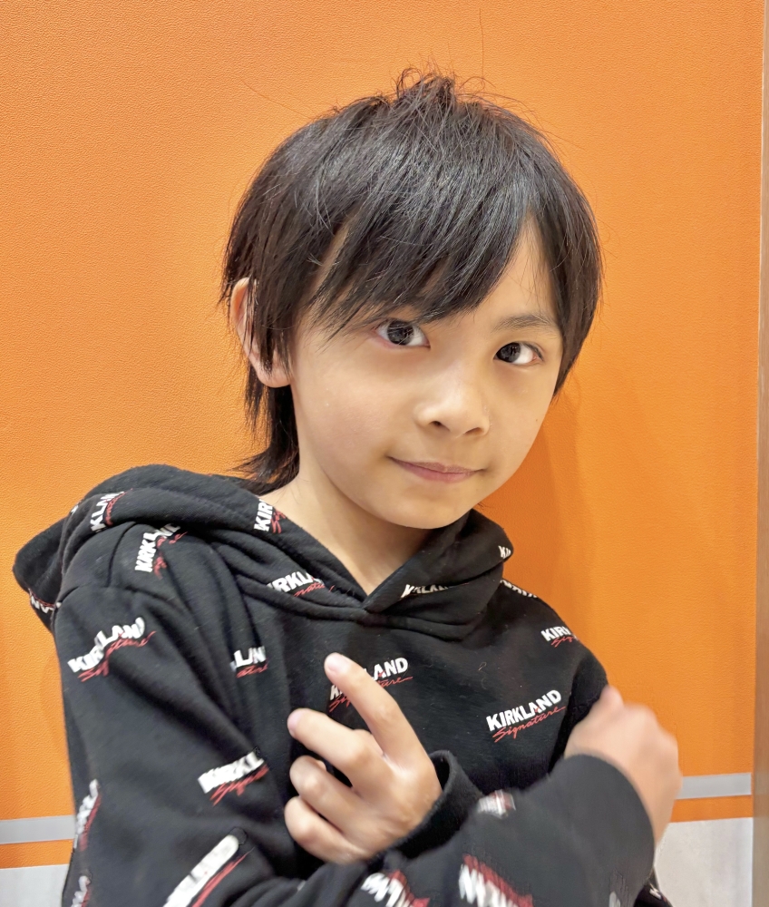 男の子の髪型 どうしてる？お洒落？邪魔にならない？&あんふぁん