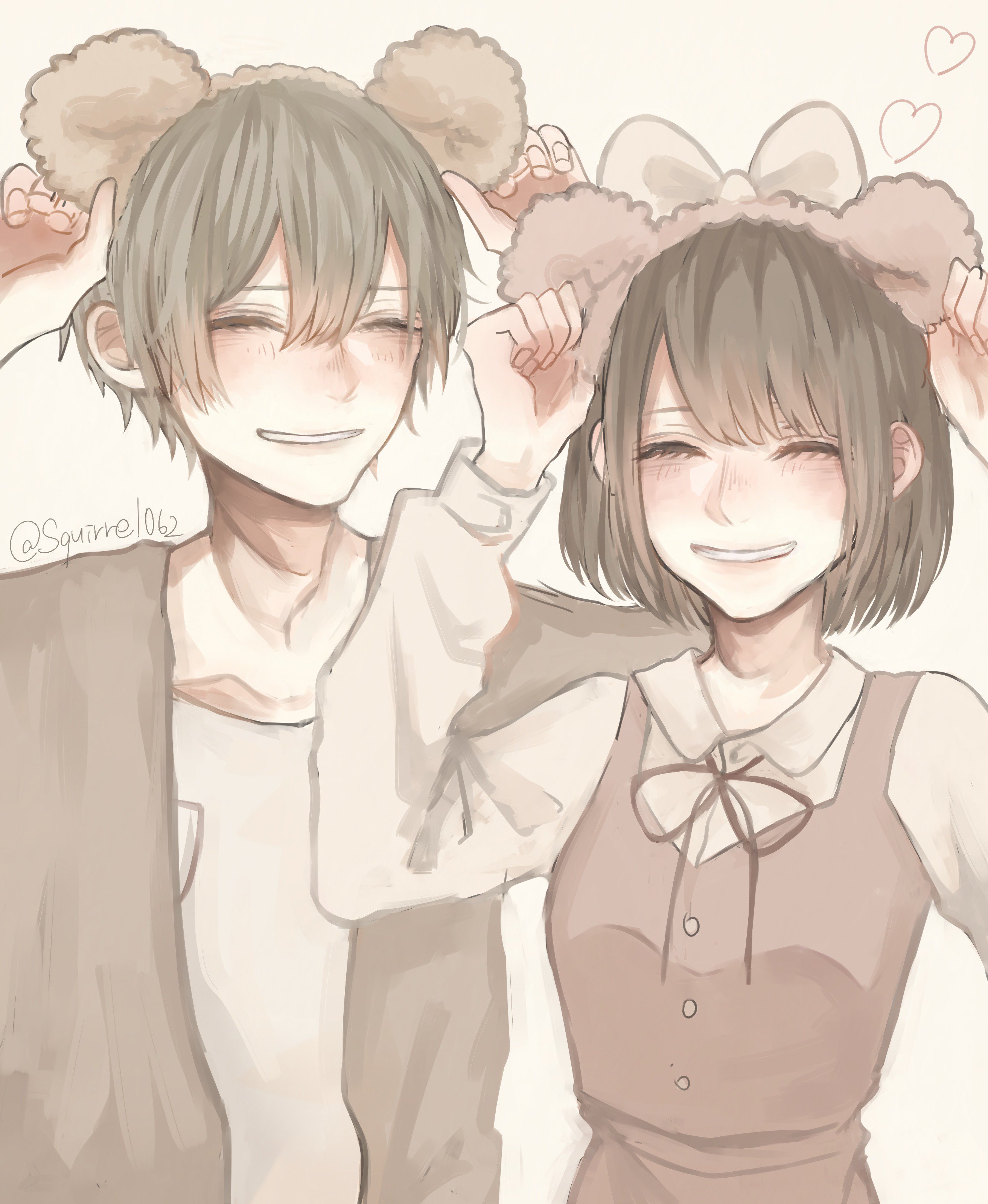 カップルペア画ディズニーTikTok