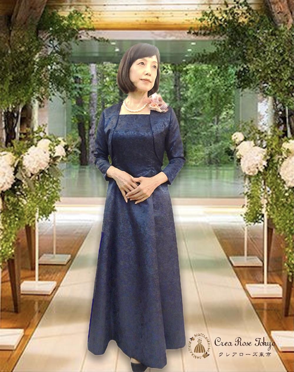 お悩み解決」娘息子の結婚式に洋装にしたいけど、母親として服装・衣装は何を着ればいい？＊福岡でウェディングドレス・カラードレスをレンタルするなら ブライトブルー