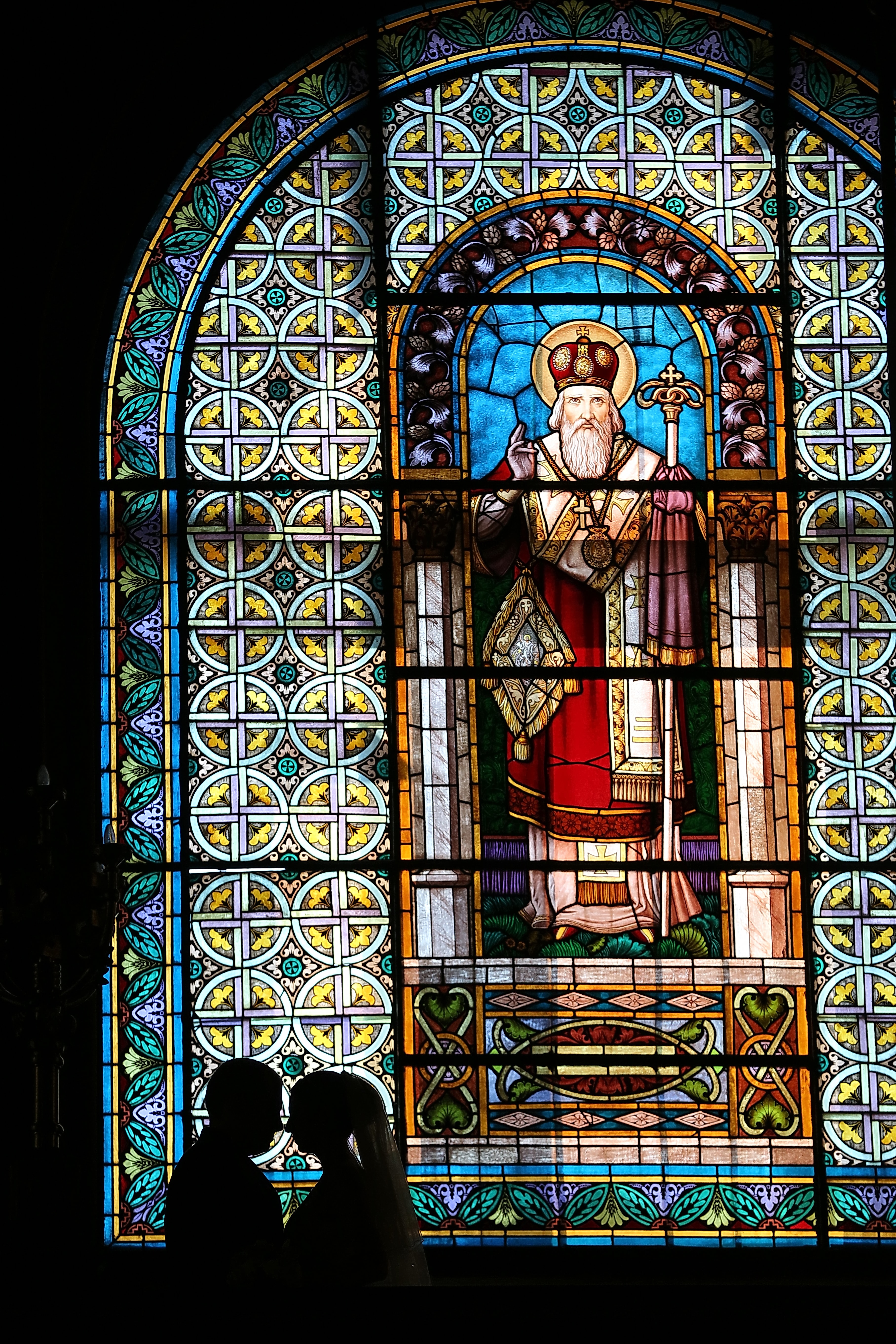 美しいステンドグラスの光の中で感動挙式イタリア結婚式の口コミ・体験談JTBウエディング