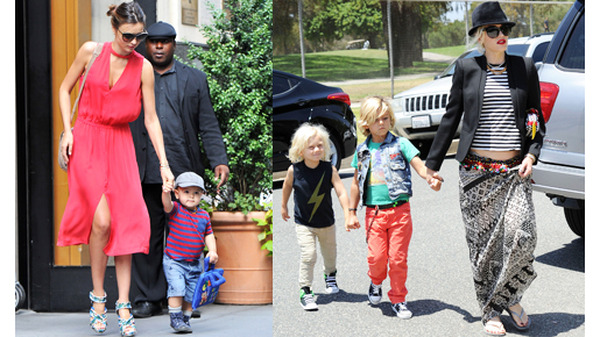 微笑ましい♡ ミランダ・カー＆フリン・ブルームのキュートな親子フォト34