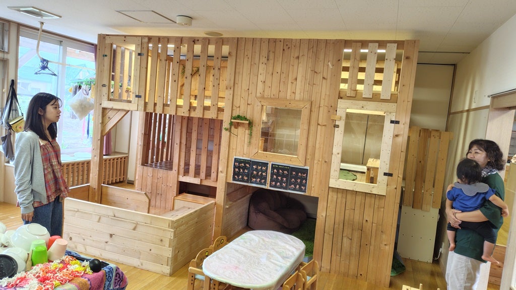 １歳児クラスコーナーづくり東京都23区の認可保育園 にじのいるか保育園