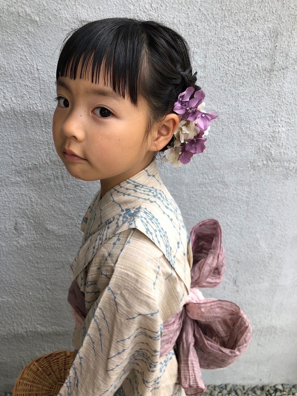 ボブの浴衣アレンジ☆三つ編みでくずれ知らずのお団子アレンジヘアレシピ 頭美人