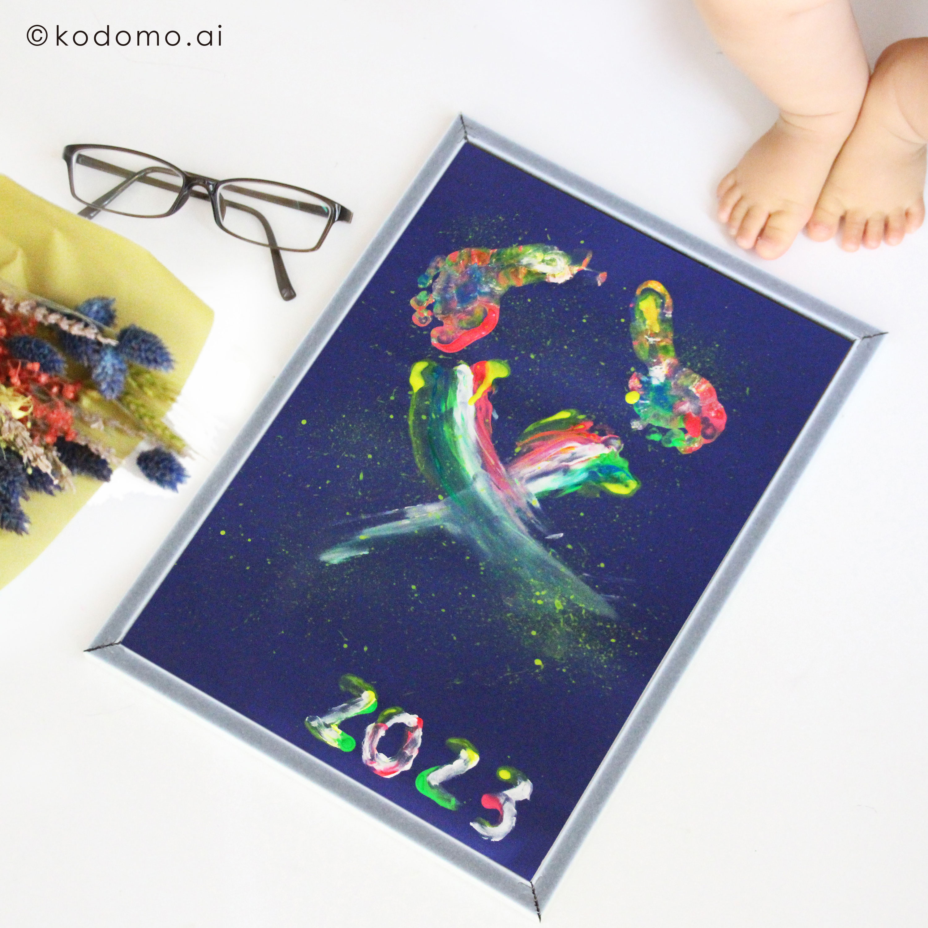 母の日・父の日の手形ポスター紹介