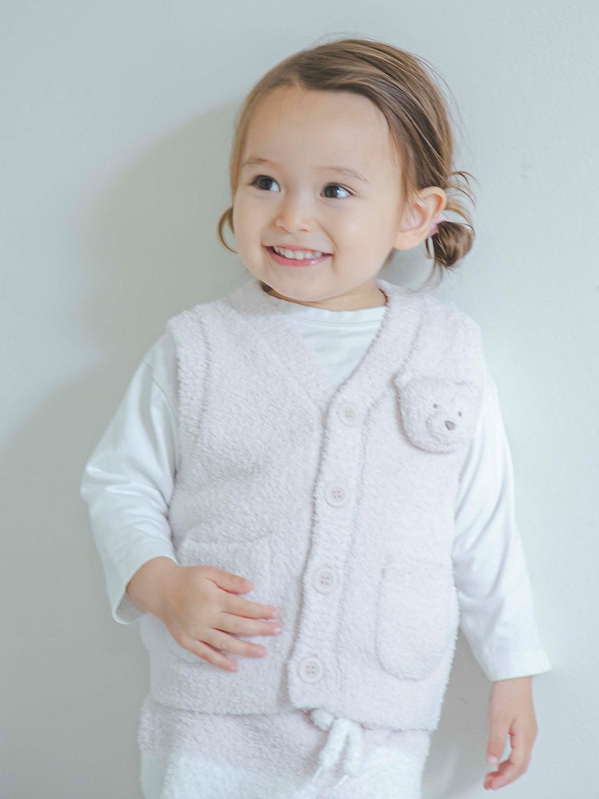 ベスト 出産祝い ベビー服 ベビーベスト オーガニックコットン ベビー服 ニット製 日本製 御祝い 贈り物 プレゼント出産お祝い 赤ちゃん 無農薬有機栽培