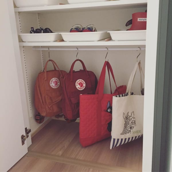 入園・入学までに準備したい！ タイプ別 ランドセル、通園バッグ収納法◎