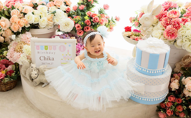 ベビースタジオで1歳のバースデーフォトをおしゃれに可愛く残そう！名古屋・岐阜・東京の人気フォトスタジオBABY STUDIO
