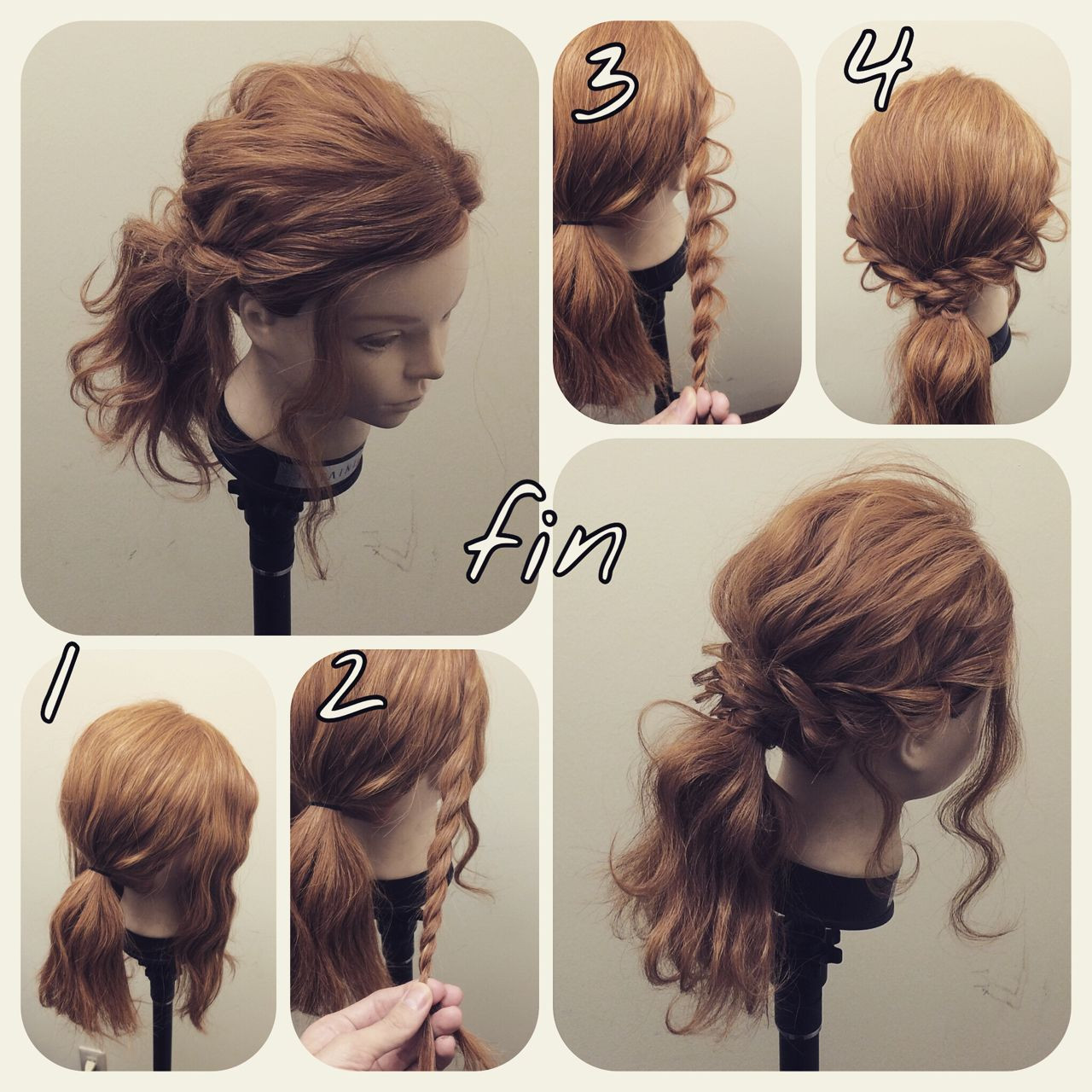 ５分あれば出来る！誰でも簡単！ヘアアレンジ 結婚式お呼ばれ編- YouTube