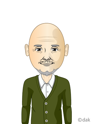 おじいちゃんおばあちゃんの似顔絵＊