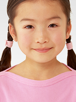 4歳娘の卒園アルバム用ヘアアレンジ