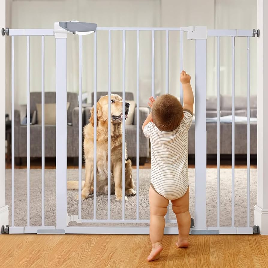 ベビーゲート 階段下 階段上 ベビーフェンス ゲート ベビーガード 赤ちゃん 柵 転落防止 子供 フェンス ペットガード 階段 ロックセーフティゲート ロール式 ≪人気ベビー≫ゲート ベビーゲート 180*86cm 階段上 ロール式 ダブルロック おしゃれ ペットゲート 巻き取り式