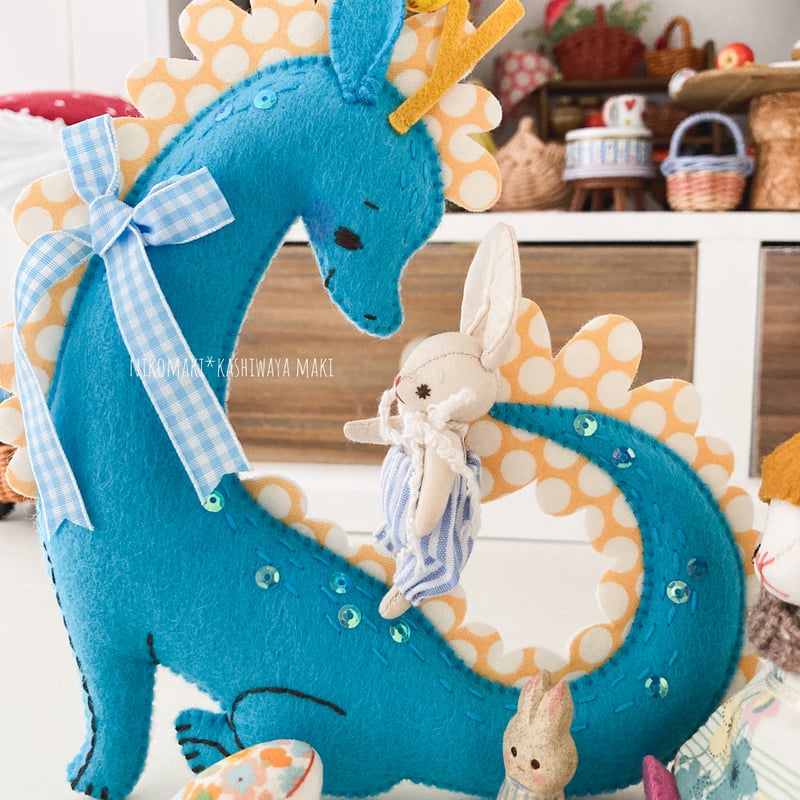 2024年 干支 手作りキット 辰 龍 たつ 置物 ちりめん ぬいぐるみ キット 金俵と開運龍 : 手芸屋ポピー - 通販 - Yahoo!ショッピング