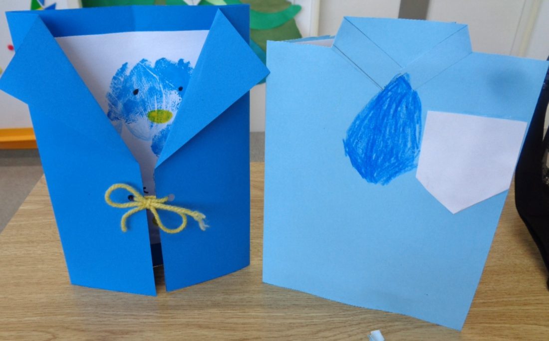 父の日製作👨総合リハビリテーション研究所