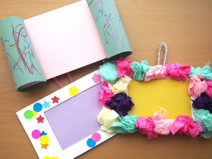 kimie gangiの 牛乳パックで作る「仕切り付きペン立て」和風プレゼント敬老の日手作り