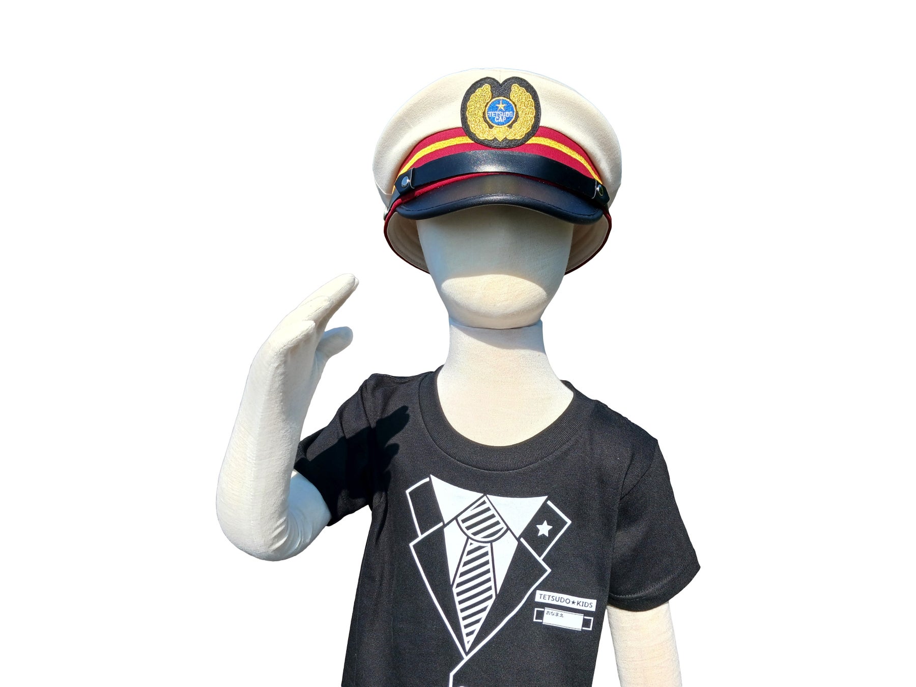 男の子用 北極急行 車掌さん 幼児コスチューム 鉄道員の帽子 コスチューム用 駅員さん