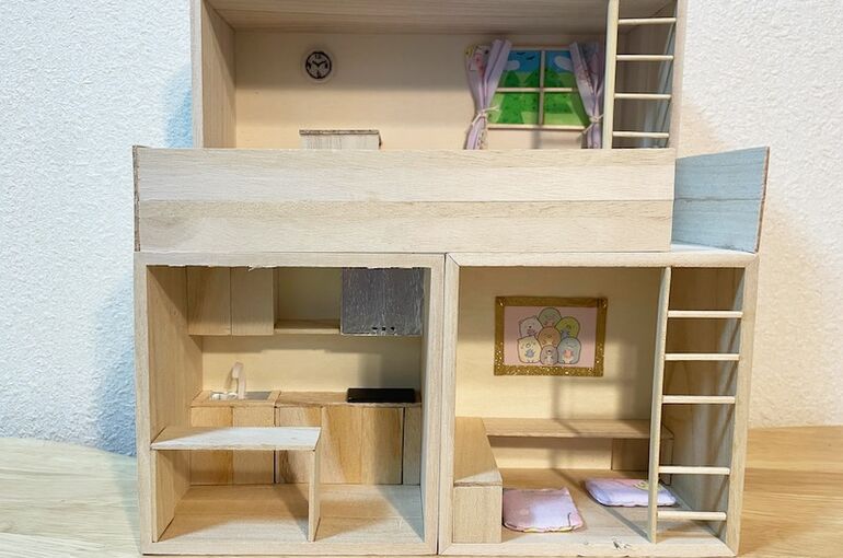 リカちゃんハウス 手作り セリアTikTok