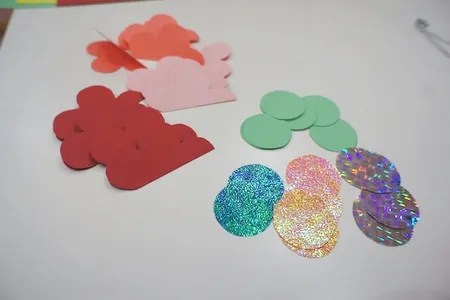 折り紙と割り箸で赤ちゃん用メリーを作ってみたsatomi