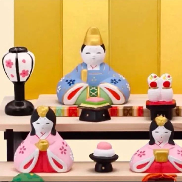 ③ ちりめんの小さなお雛様 お雛様を手作りします ひな祭り 桃の節句 縮緬小物 ハンドメイド つるし