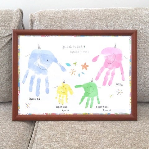 ファミリー・親子アート l静岡県西部 手形アート＆アルバムカフェ「家族のあしあと」