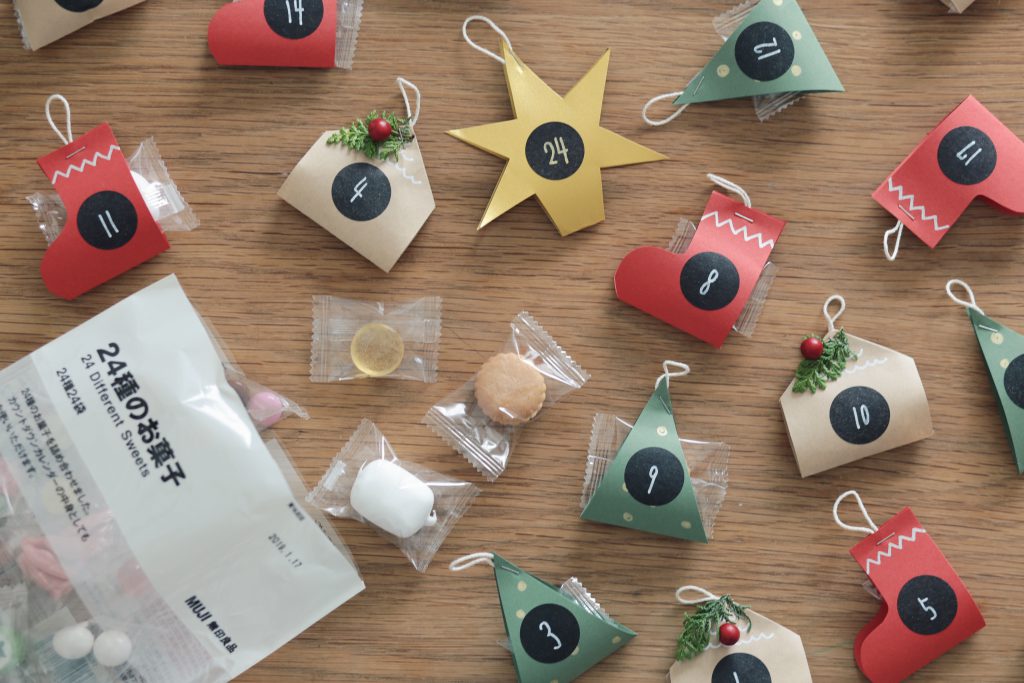 手作りアドベントカレンダー4選 親子と工作遊びやプチプラで簡単おしゃれ!サステナブルクリスマス - OZmall