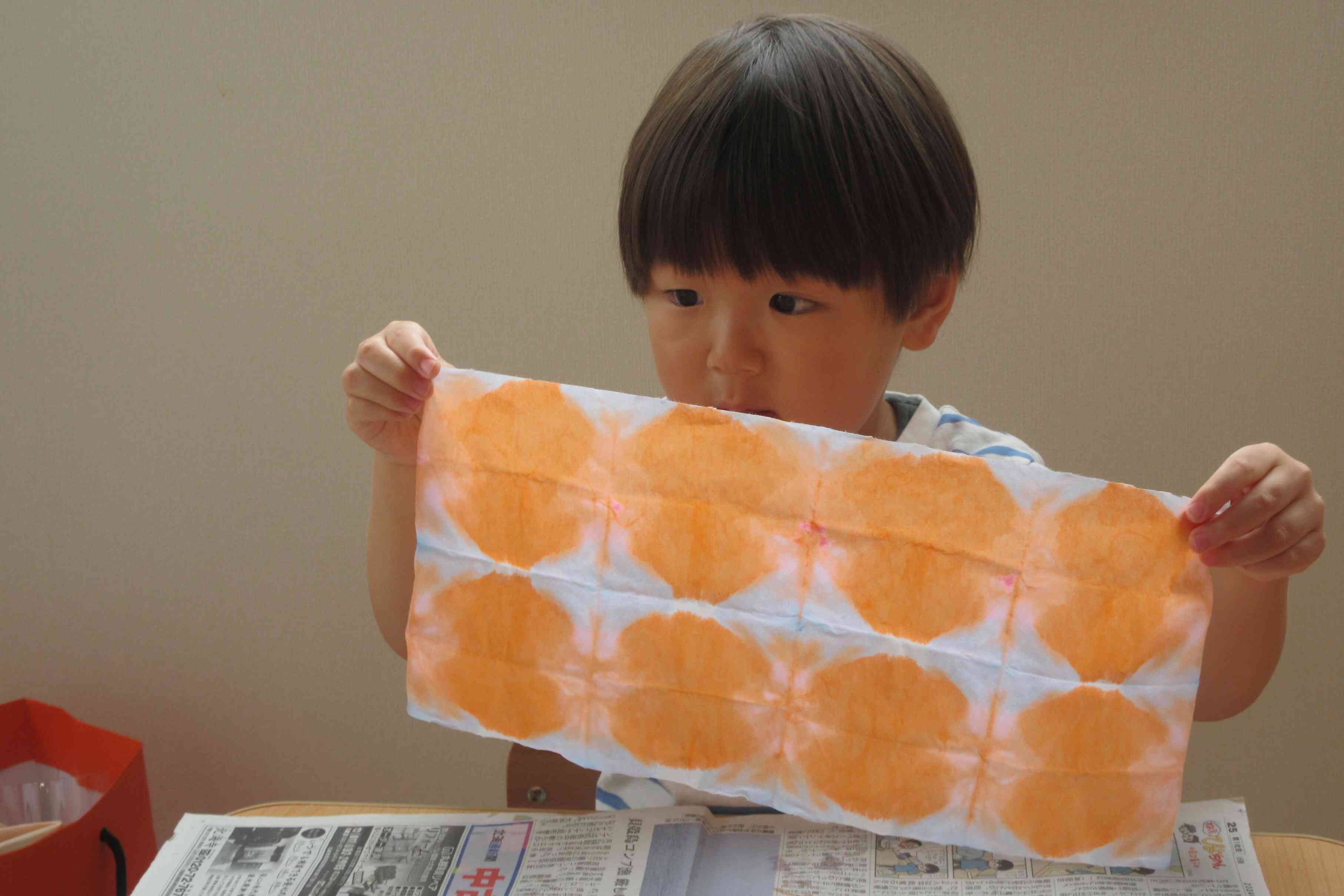 □牛乳パックで作るランタン・小学校へ出張講座に行ってきました