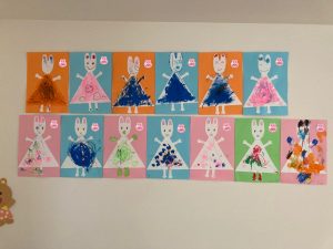 雨の日の制作：わたしのワンピース絵本