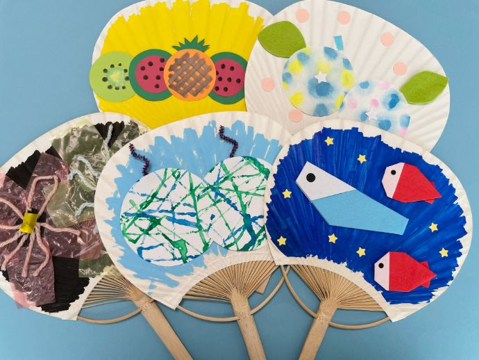 年中組:夏の壁面製作