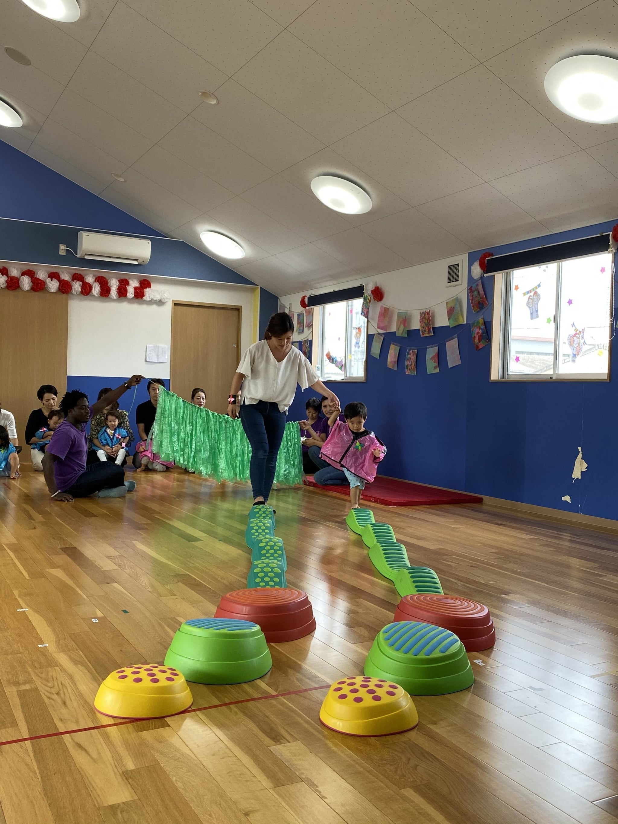 運動会の楽しい親子競技 - 群馬県藤岡市