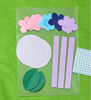 梅雨を楽しく!お花紙と折り紙で作るあじさいのDIY工作リビング埼玉Web