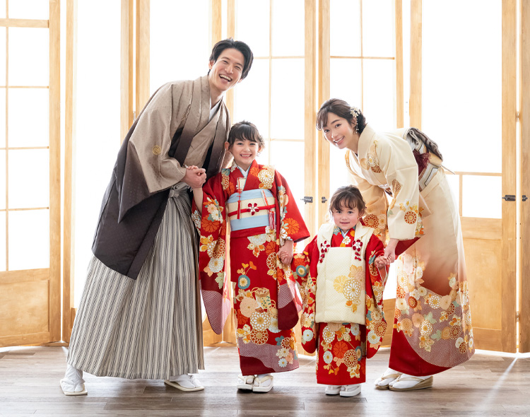 5歳男の子の七五三記念写真撮影 兄妹２人の成長を写真に 店舗ブログプレシュスタジオ