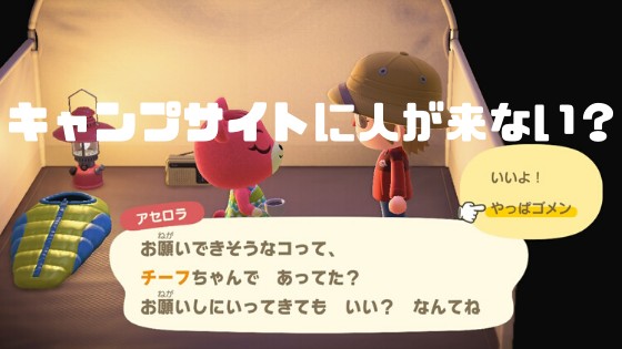 あつ森の砂浜とキャンプサイトデザイン